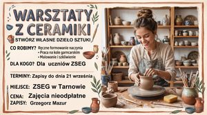 Warsztaty ceramiczne dla uczniów ZSEG